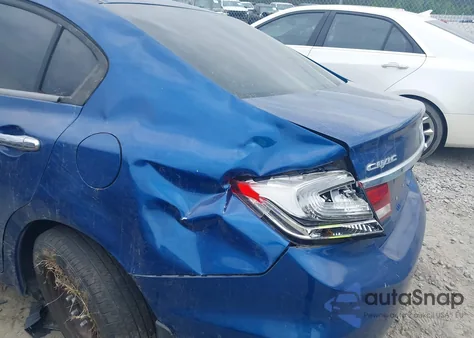 2013 Honda Civic Lx из США, поврежденный, VIN 19XFB2F51DE095698